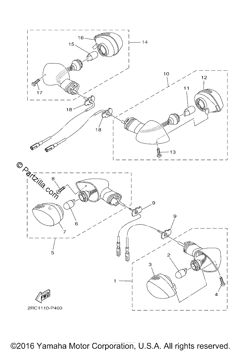 Diagrama de FLASHER LIGHT