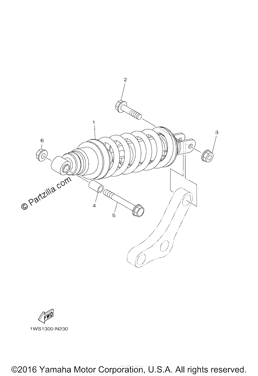 Diagrama de REAR SUSPENSION