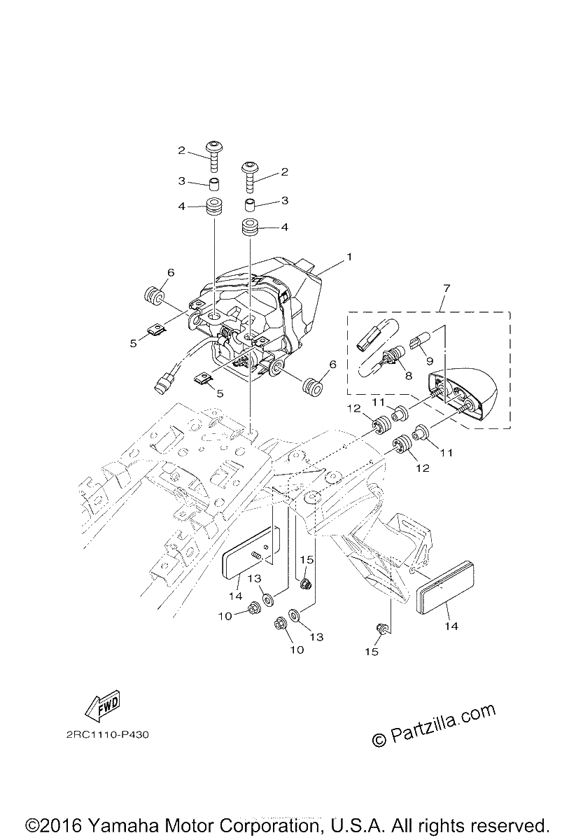 Diagrama de TAILLIGHT