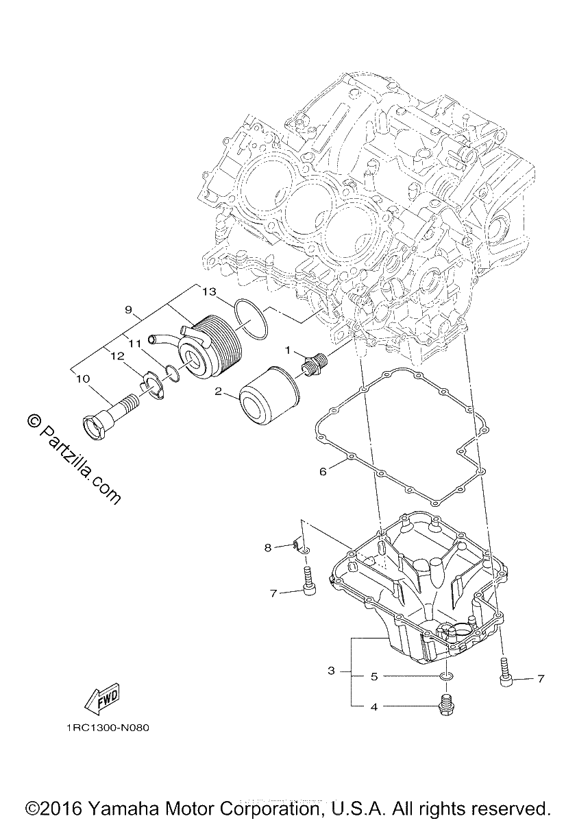 Diagrama de OIL CLEANER