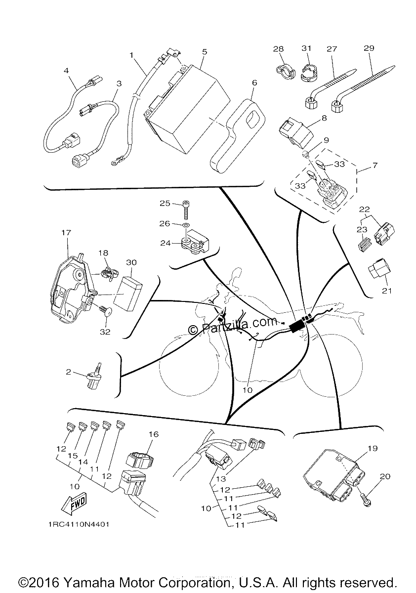 Diagrama de ELECTRICAL 1