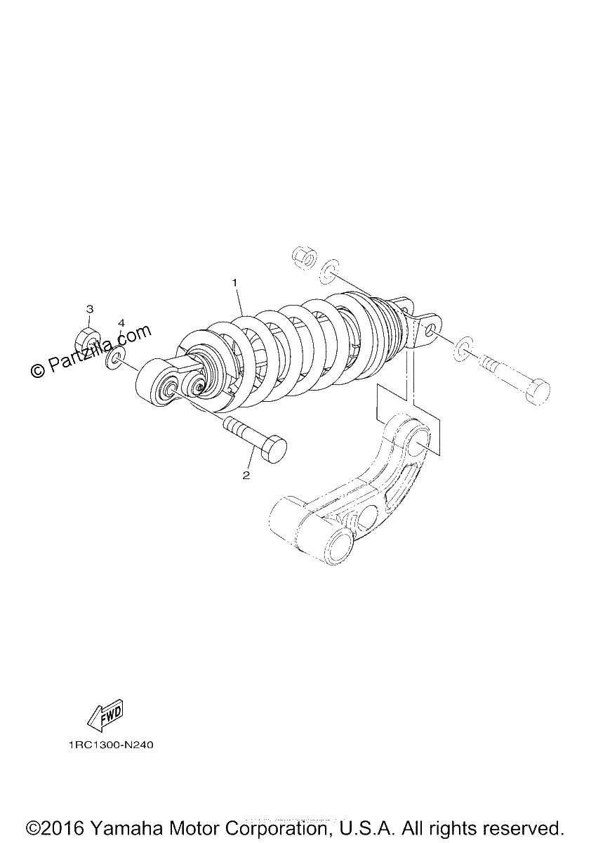 Diagrama de REAR SUSPENSION