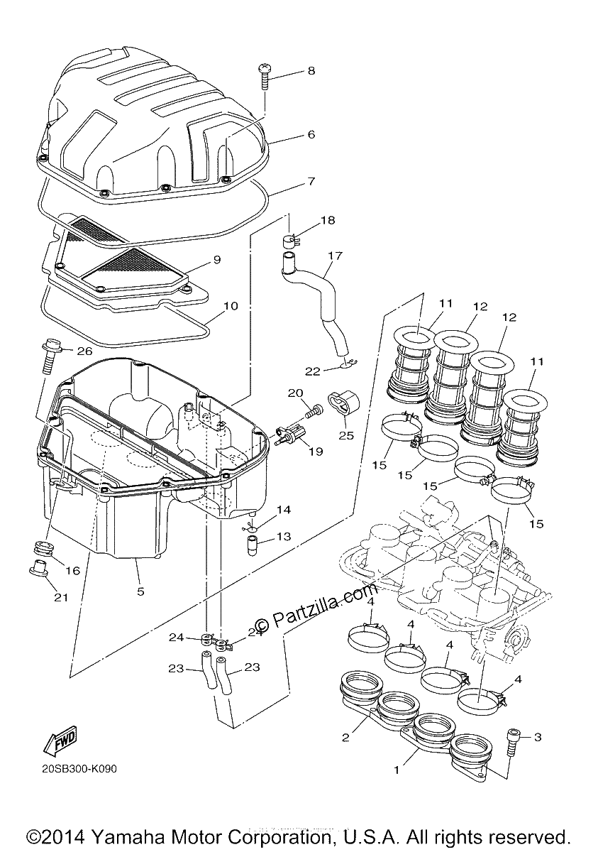 Diagrama de INTAKE