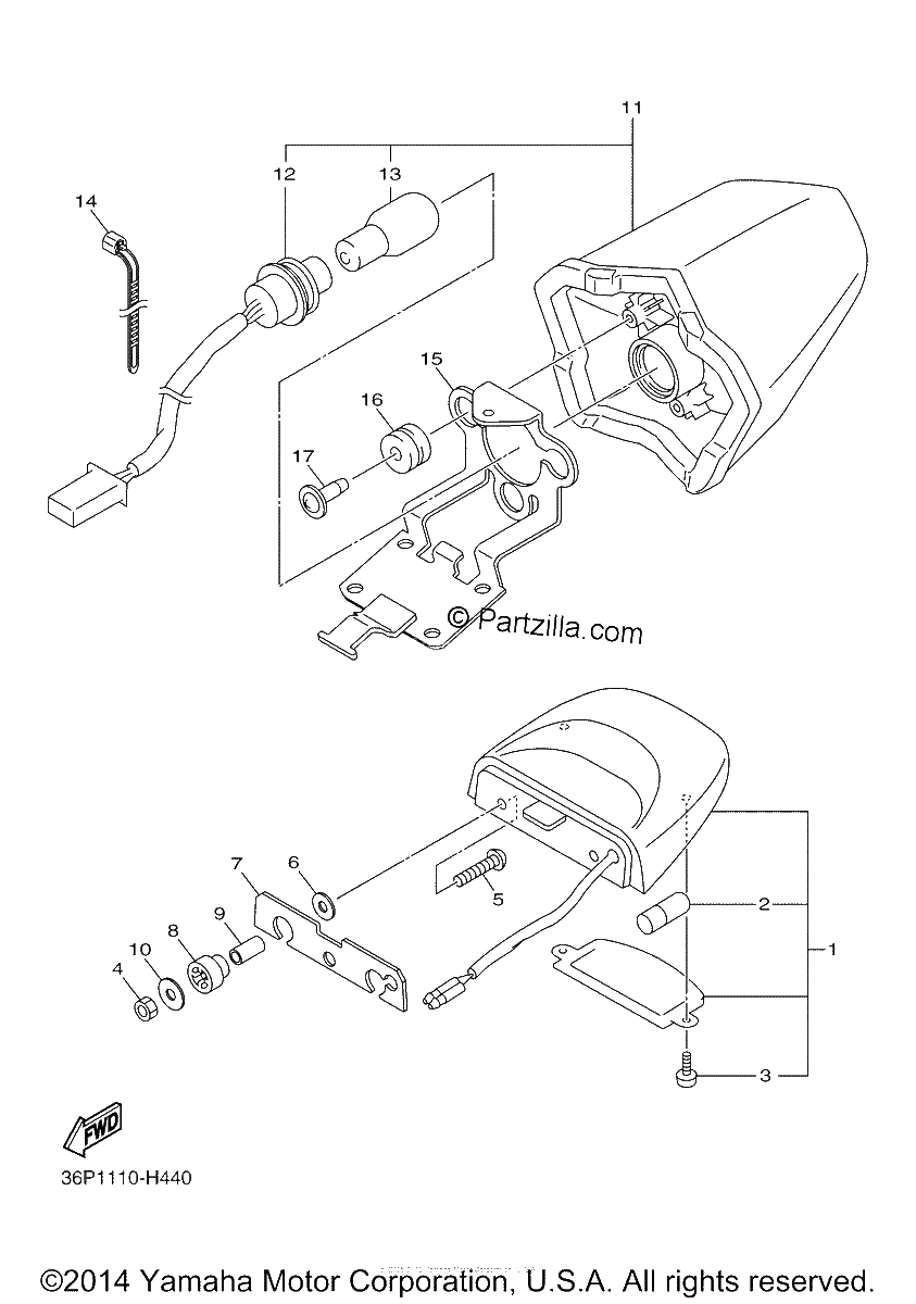 Diagrama de TAILLIGHT