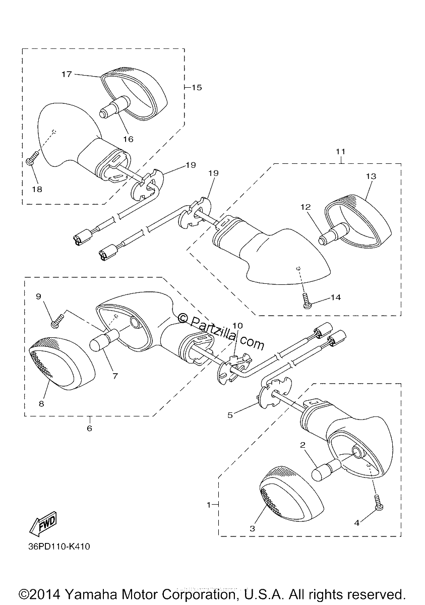 Diagrama de FLASHER LIGHT