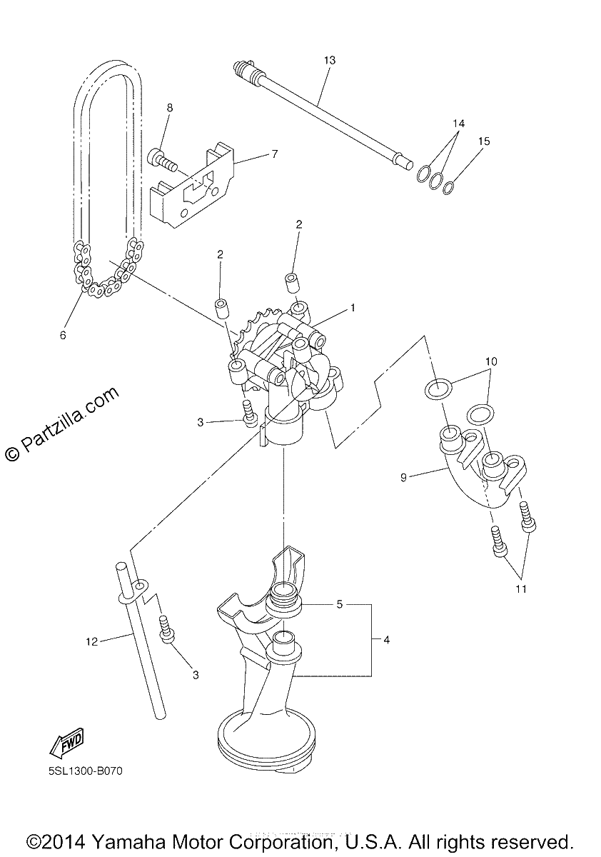 Diagrama de OIL PUMP