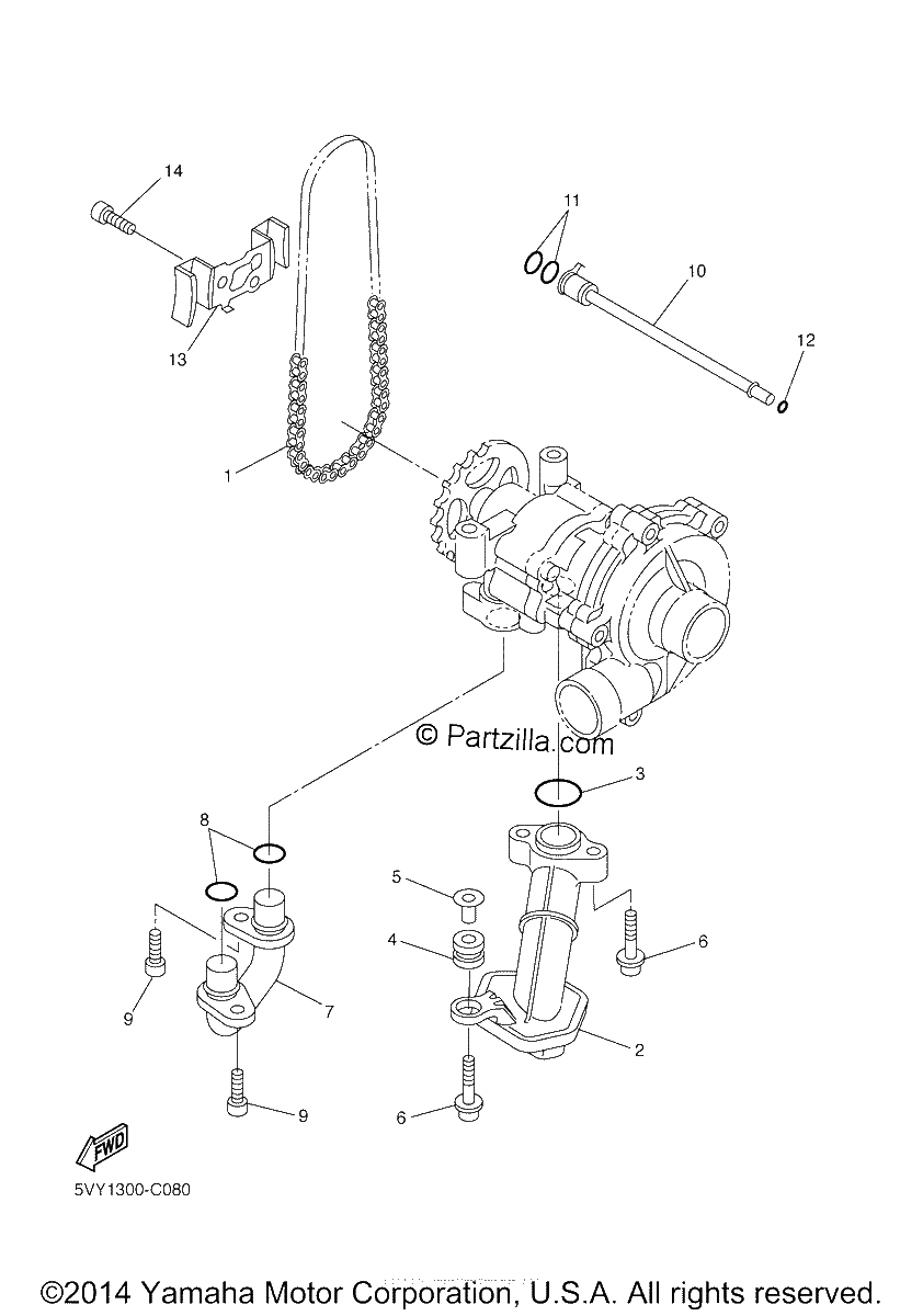 Diagrama de OIL PUMP