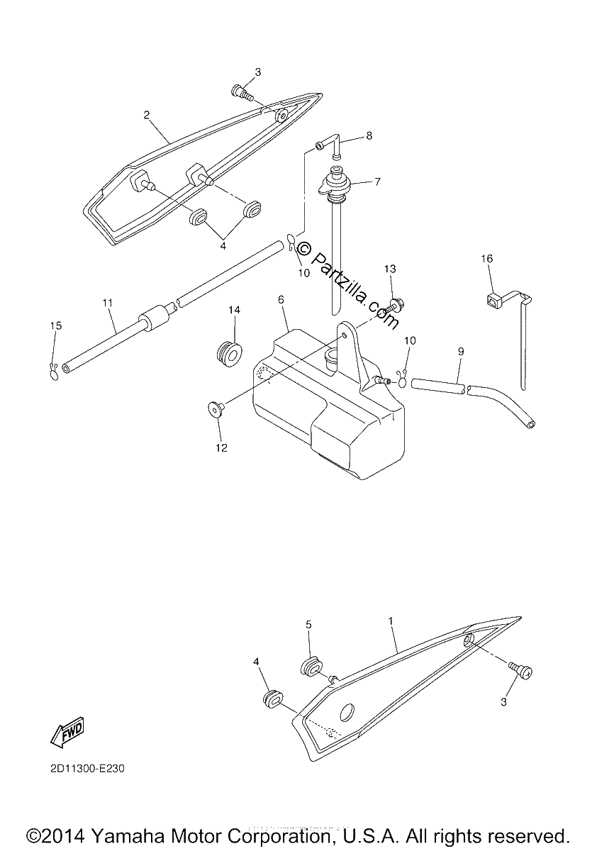 Diagrama de SIDE COVER