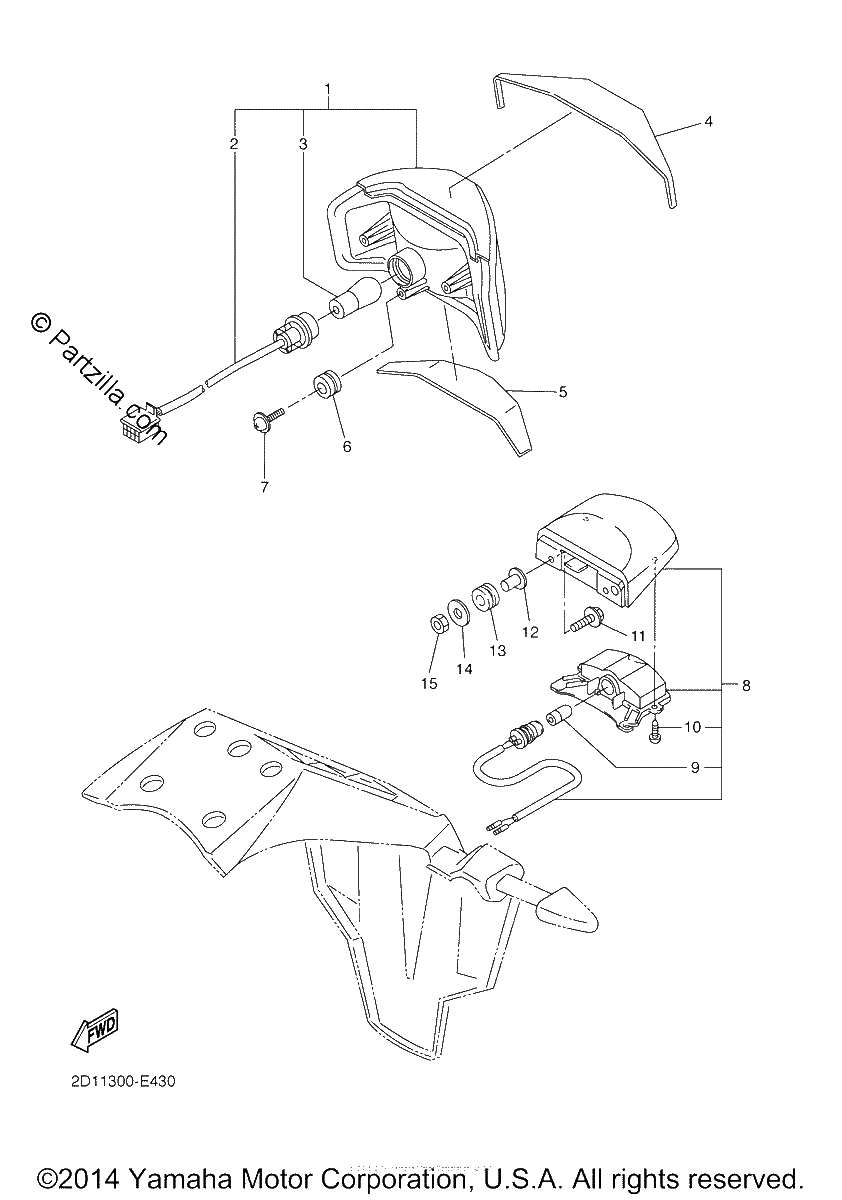Diagrama de TAILLIGHT
