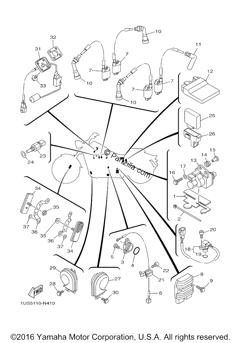 Diagrama de ELECTRICAL 1
