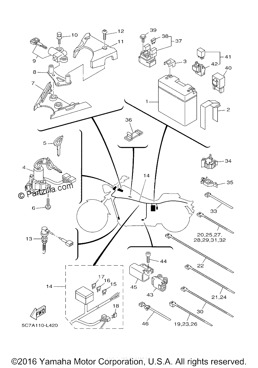 Diagrama de ELECTRICAL 2