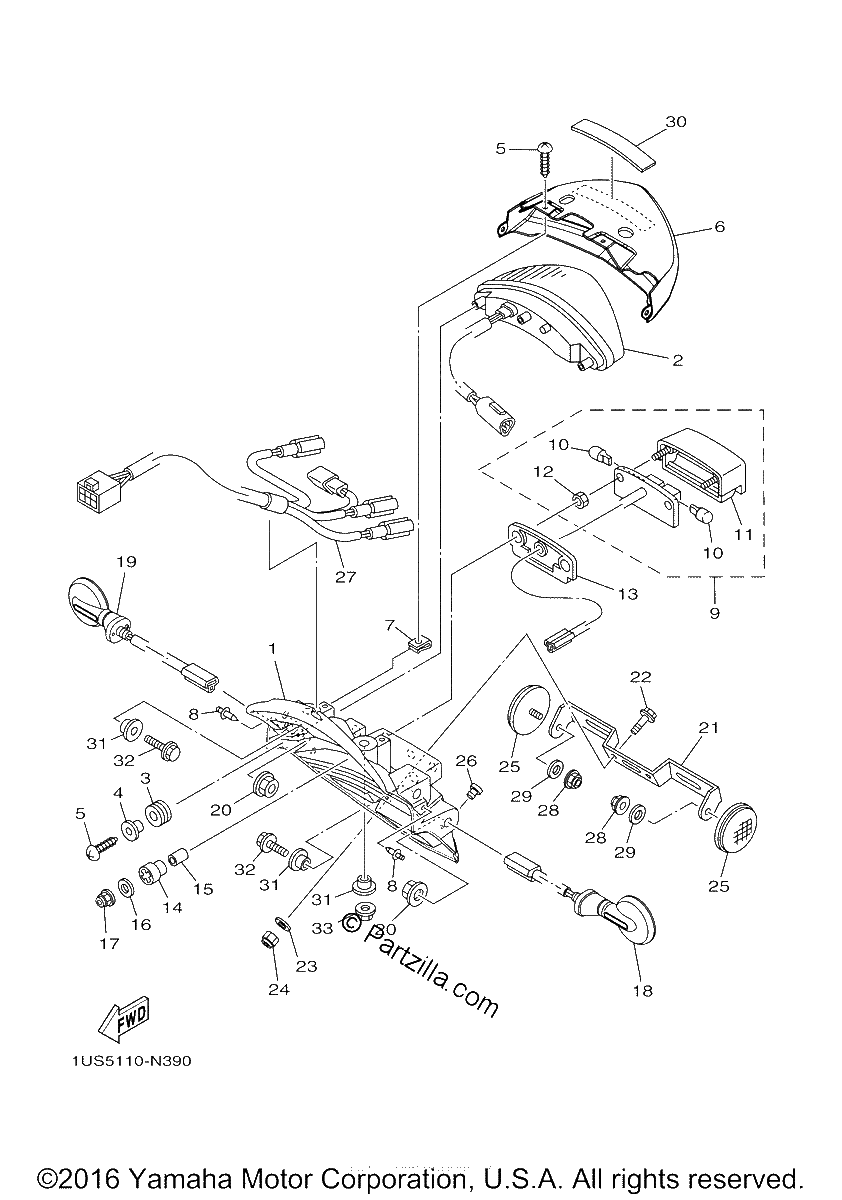 Diagrama de TAILLIGHT