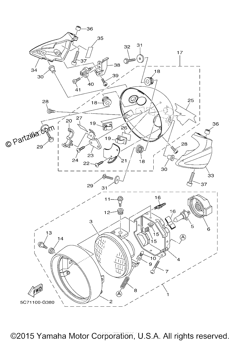 Diagrama de HEADLIGHT