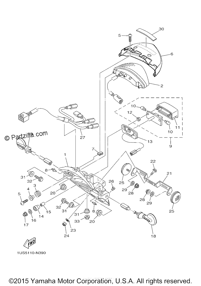 Diagrama de TAILLIGHT