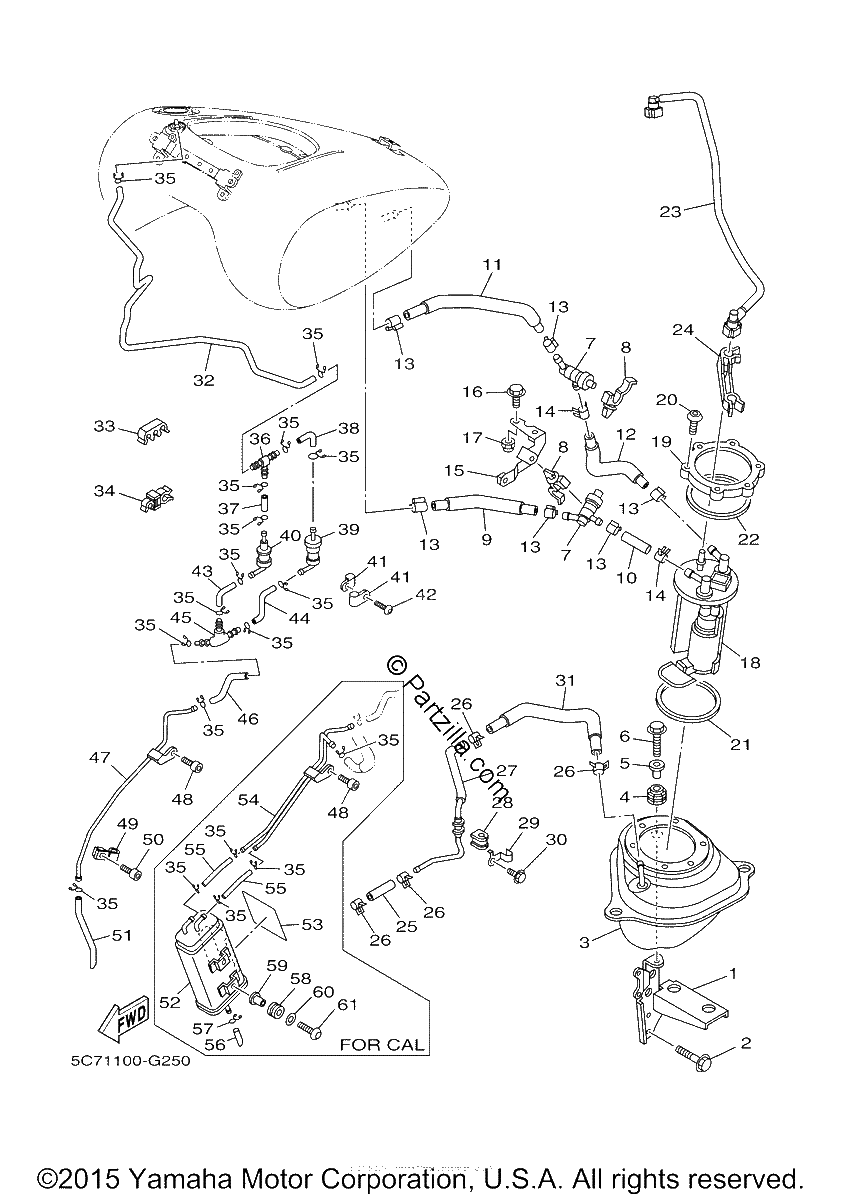 Diagrama de FUEL TANK 2