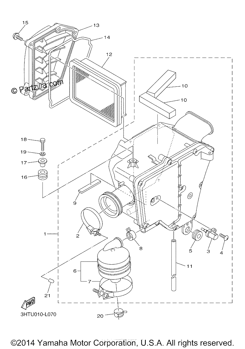 Diagrama de INTAKE