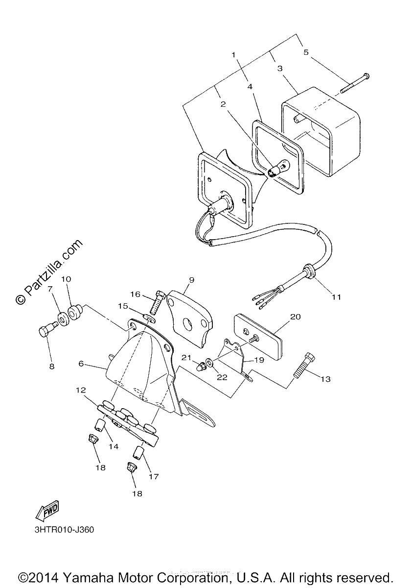 Diagrama de TAILLIGHT
