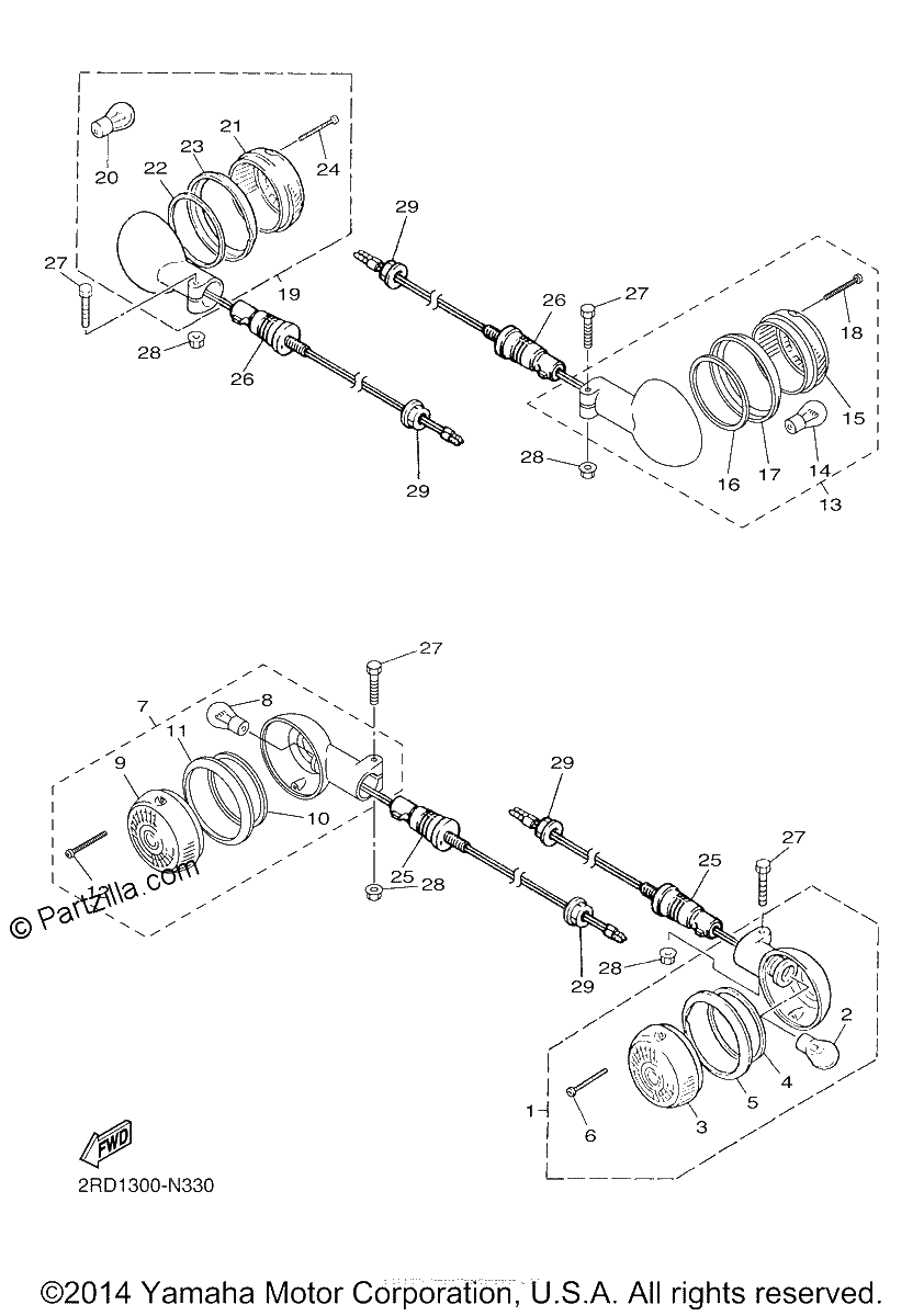 Diagrama de FLASHER LIGHT