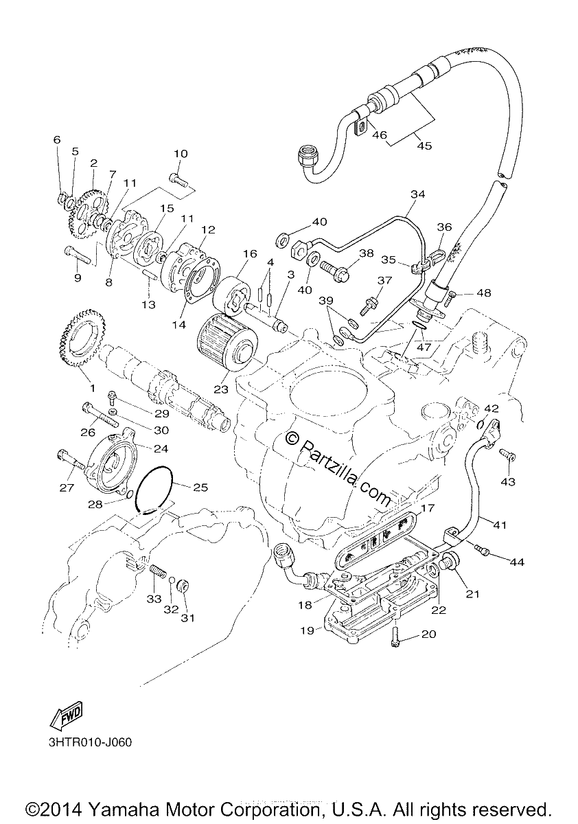 Diagrama de OIL PUMP