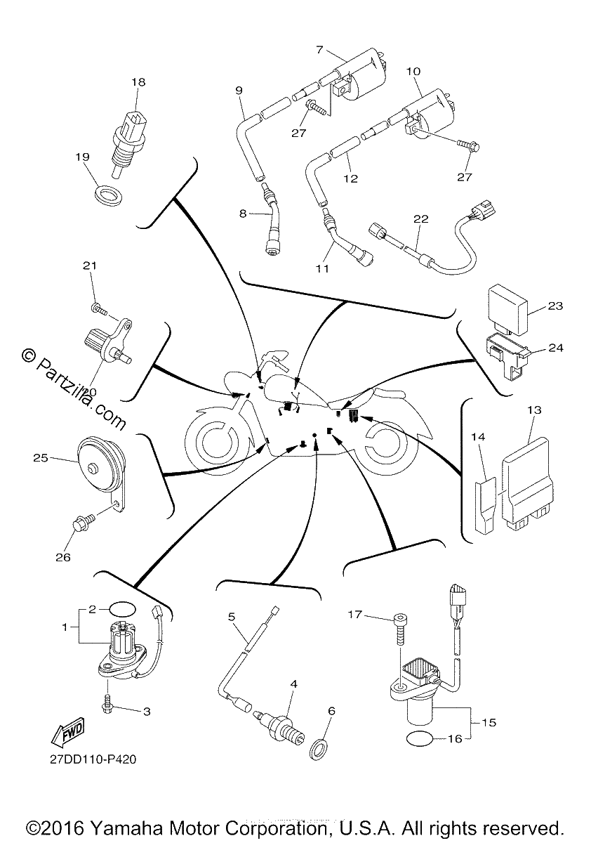 Diagrama de ELECTRICAL 1