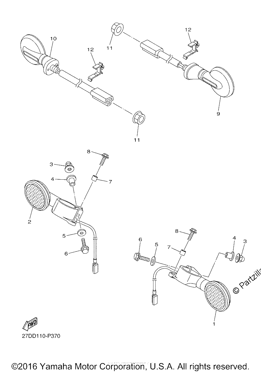 Diagrama de FLASHER LIGHT