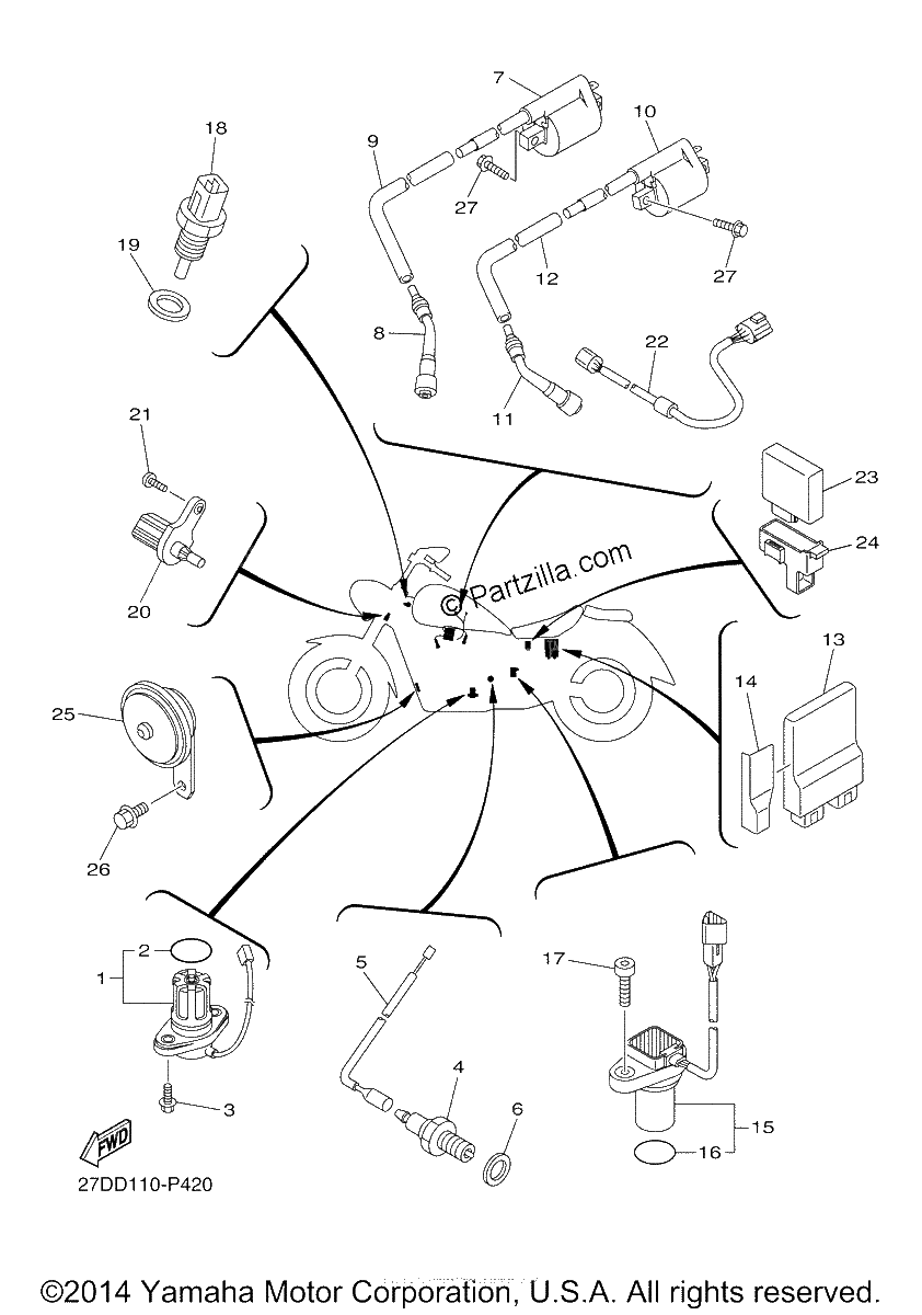 Diagrama de ELECTRICAL 1