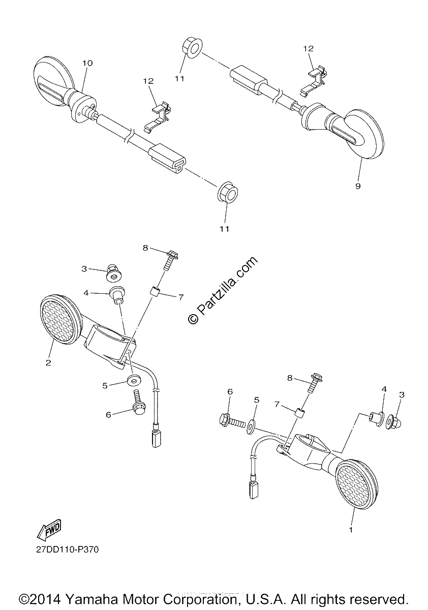 Diagrama de FLASHER LIGHT
