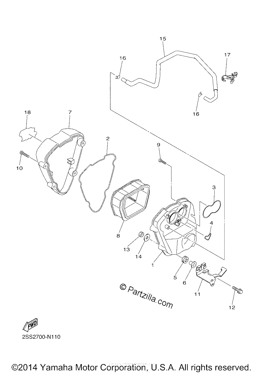Diagrama de INTAKE 2