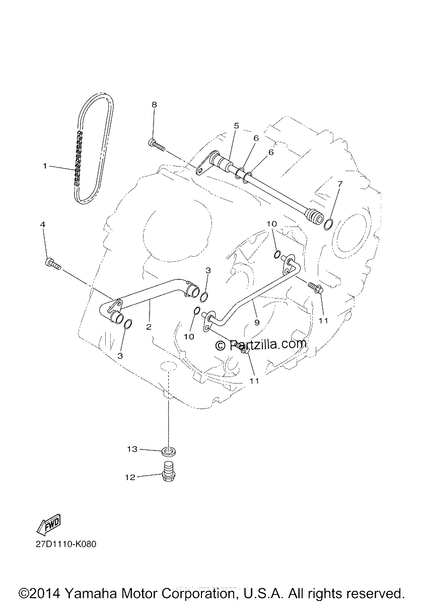 Diagrama de OIL PUMP
