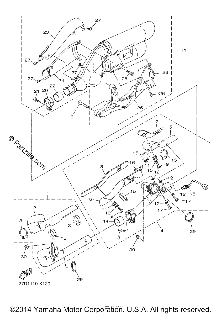 Diagrama de EXHAUST