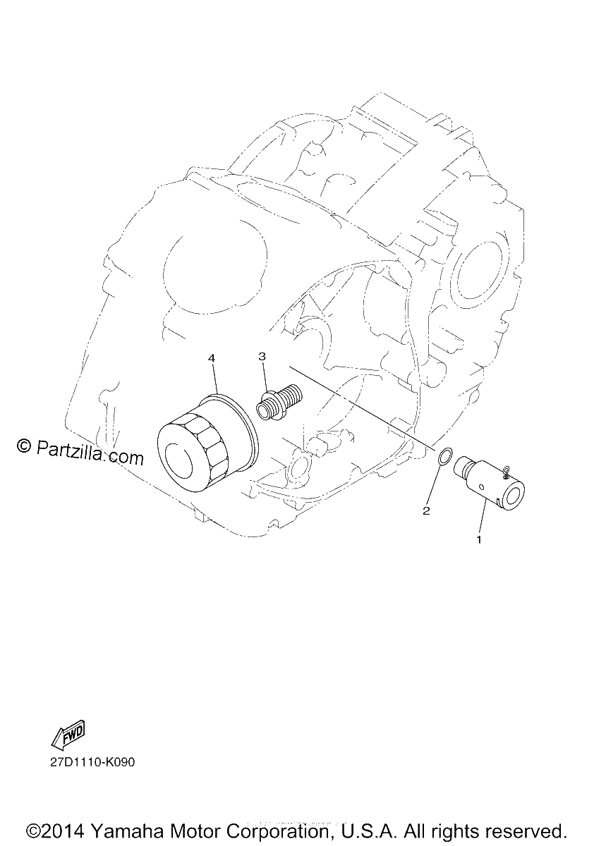 Diagrama de OIL CLEANER