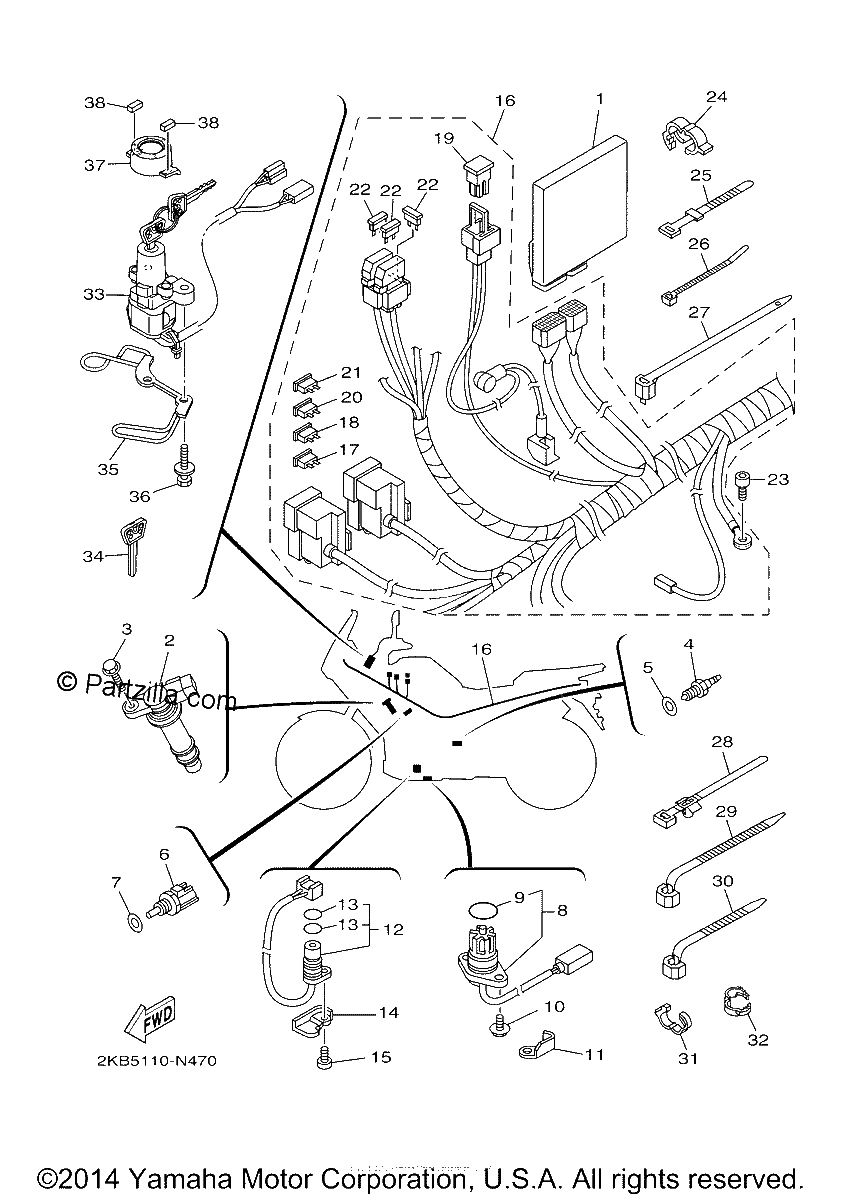 Diagrama de ELECTRICAL 1