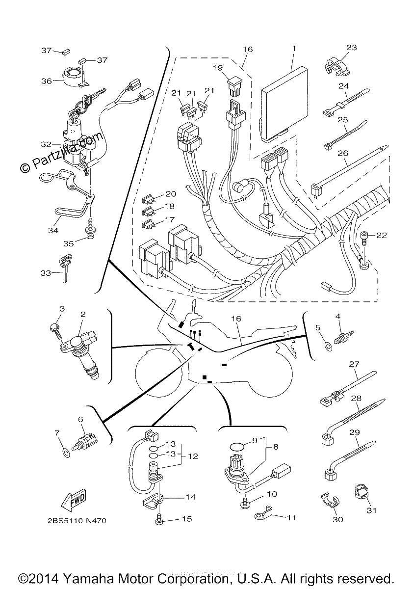 Diagrama de ELECTRICAL 1