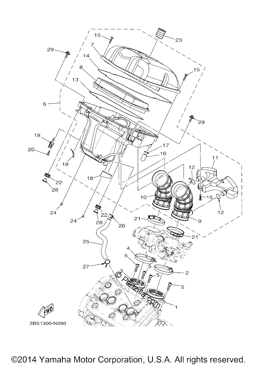 Diagrama de INTAKE