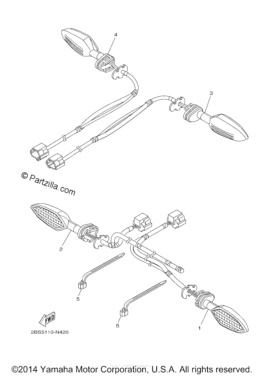 Diagrama de FLASHER LIGHT