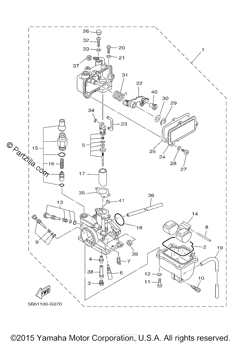 Diagrama de CARBURETOR
