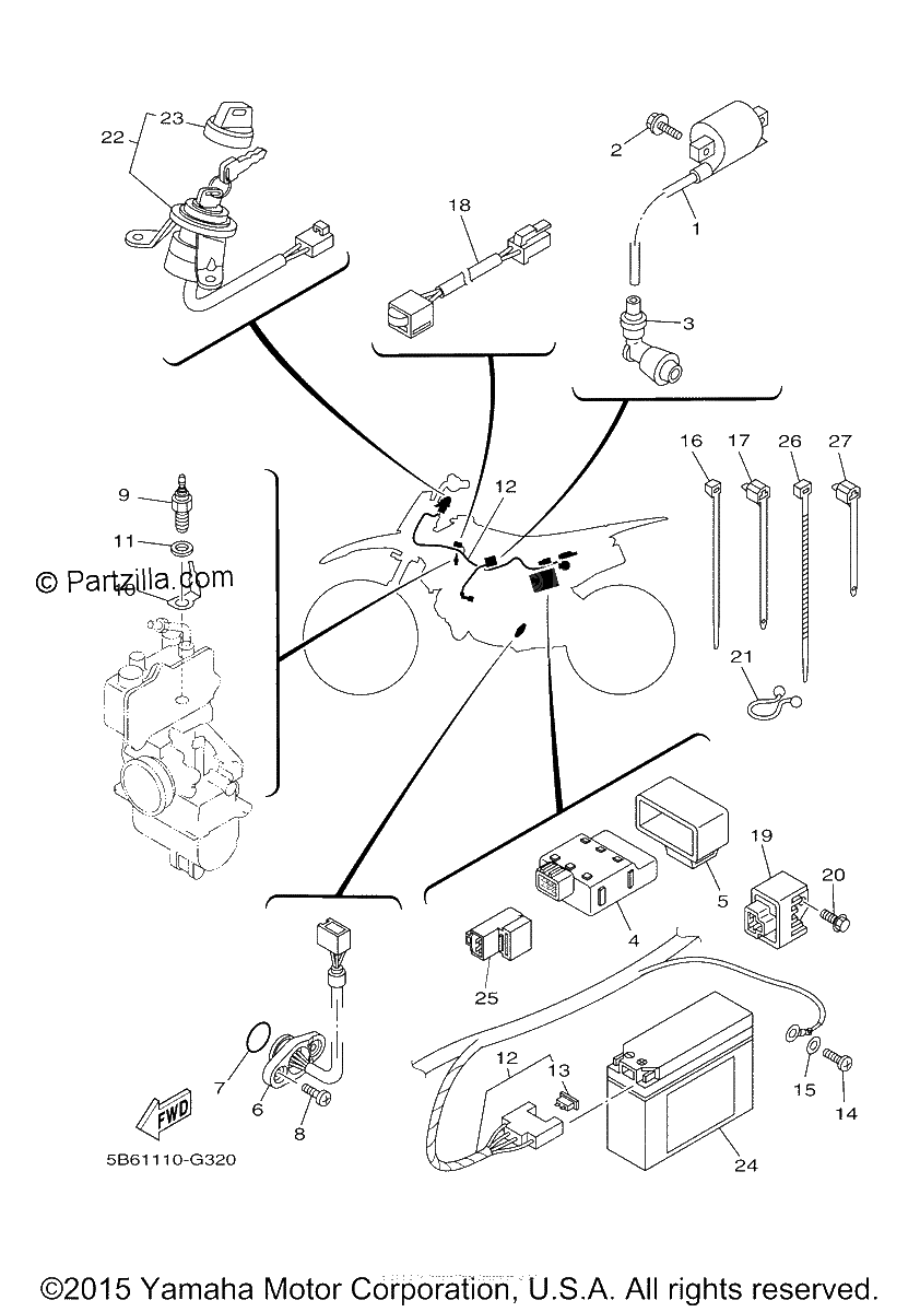 Diagrama de ELECTRICAL 1