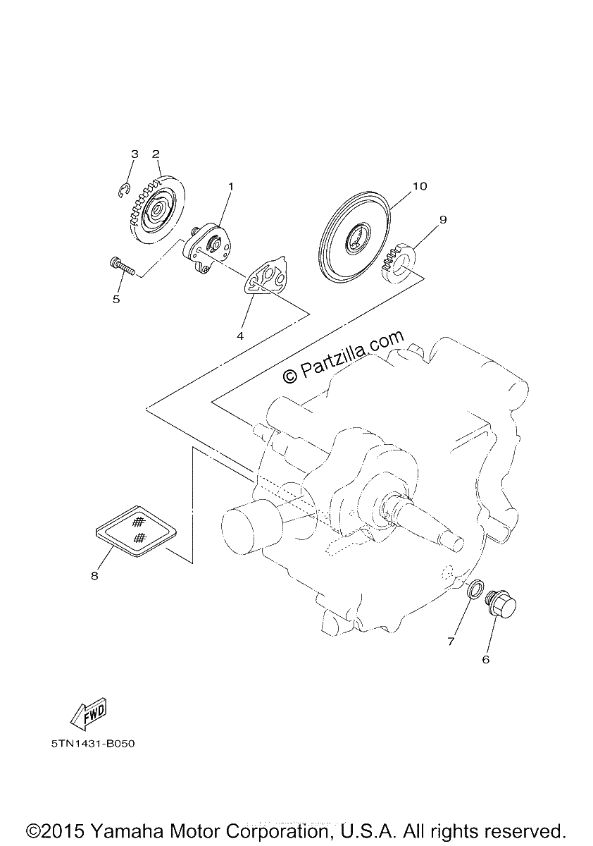 Diagrama de OIL PUMP
