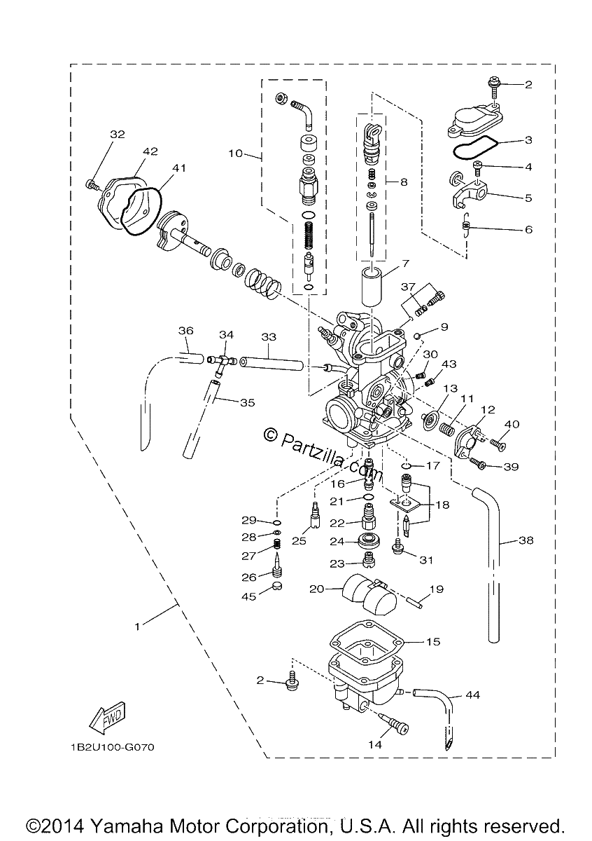 Diagrama de CARBURETOR