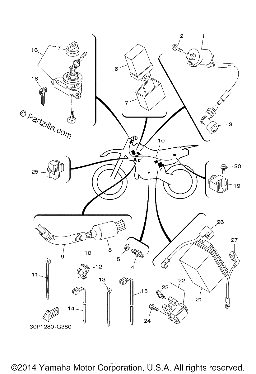 Diagrama de ELECTRICAL 1