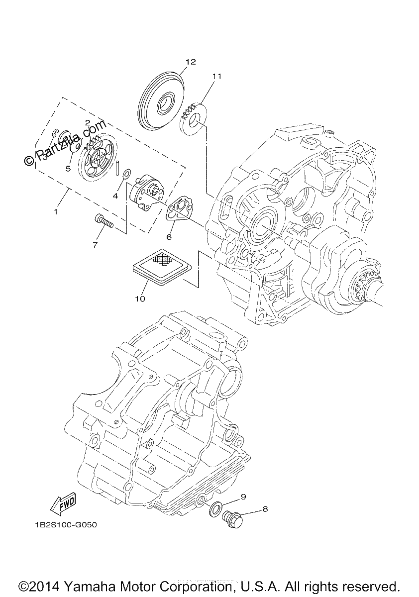 Diagrama de OIL PUMP