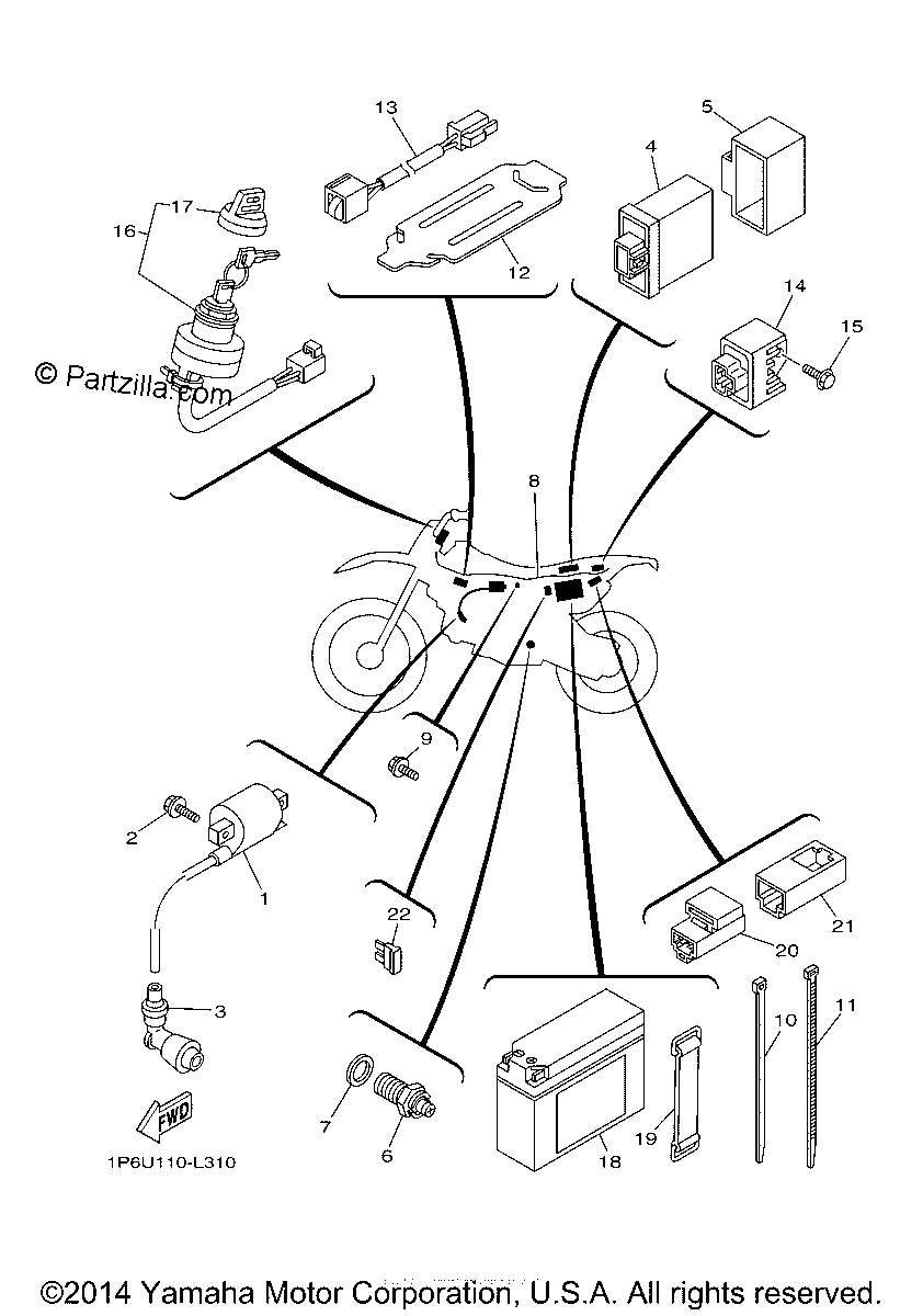 Diagrama de ELECTRICAL 1