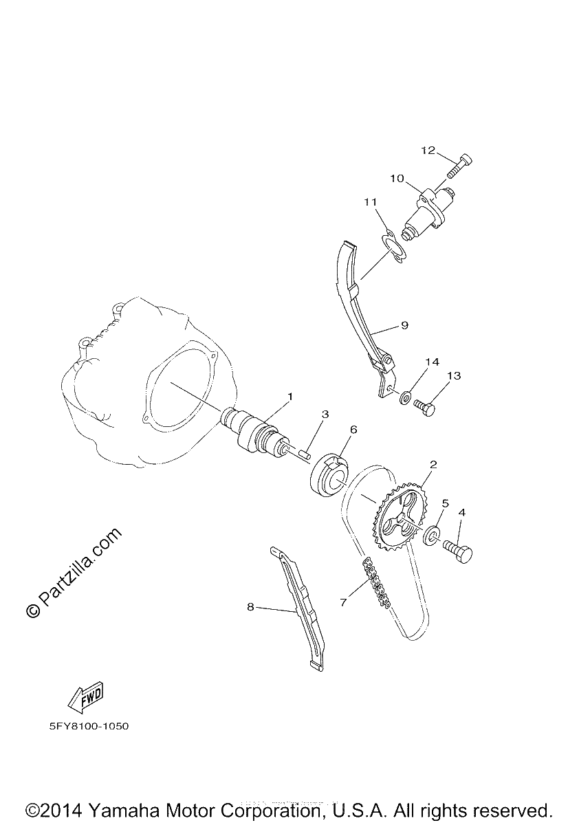 Diagrama de CAMSHAFT CHAIN
