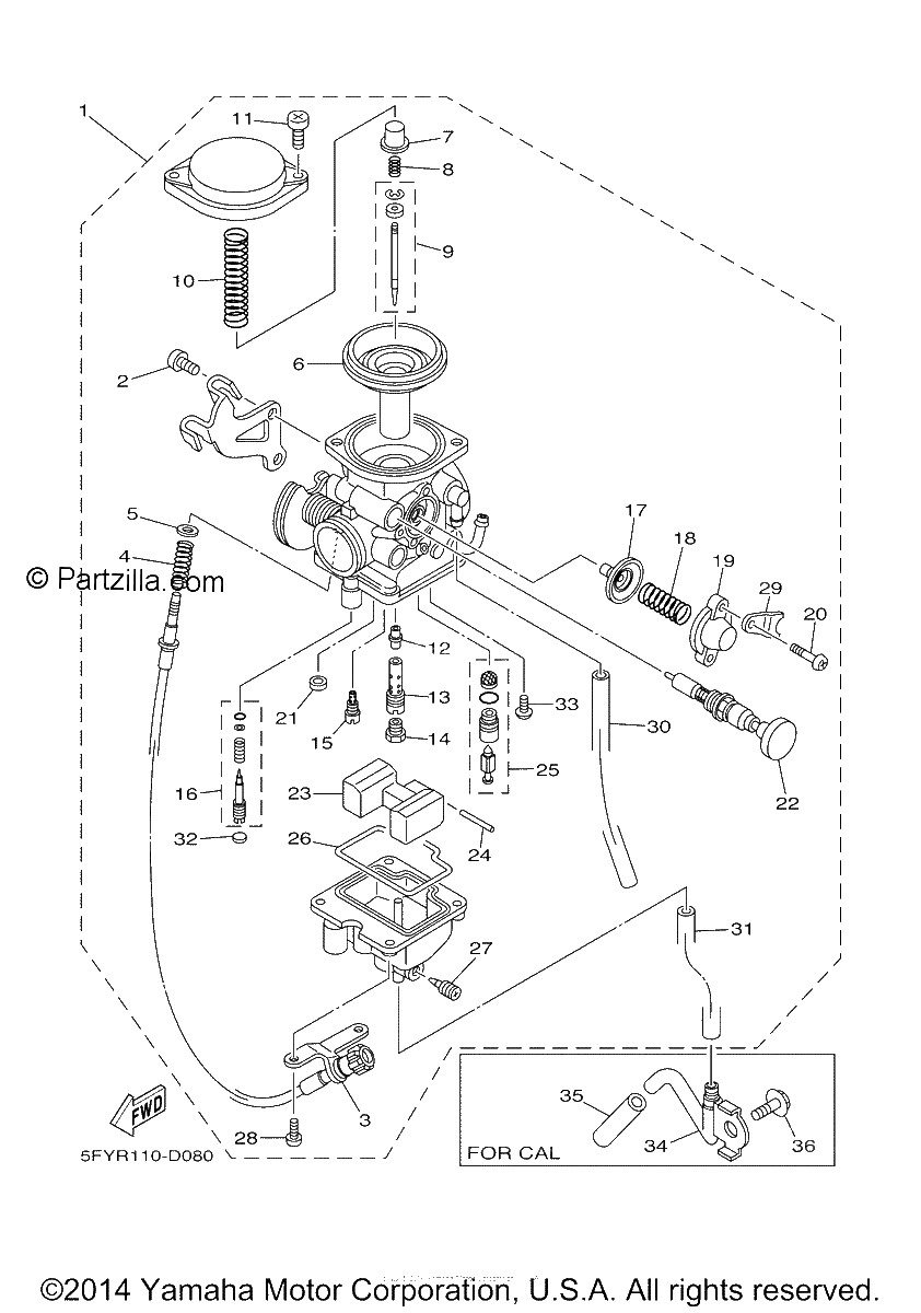 Diagrama de CARBURETOR