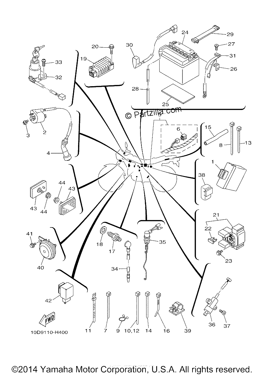 Diagrama de ELECTRICAL 1