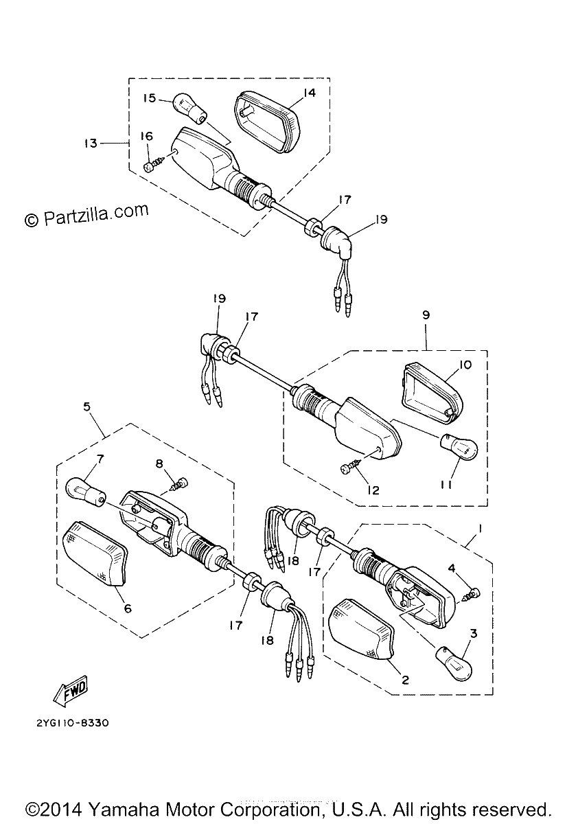 Diagrama de FLASHER LIGHT