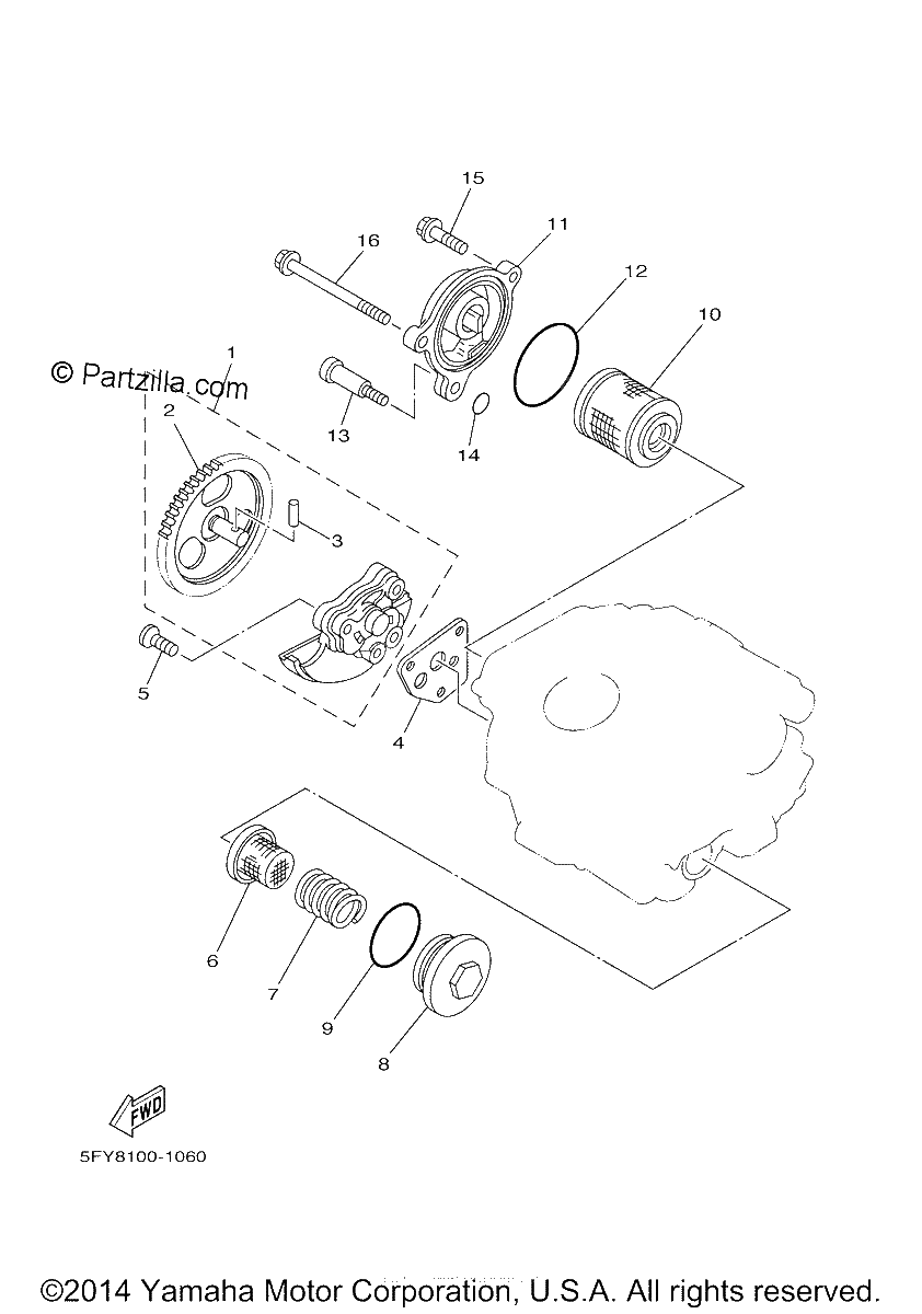 Diagrama de OIL PUMP