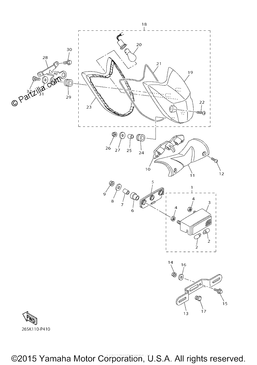 Diagrama de TAILLIGHT