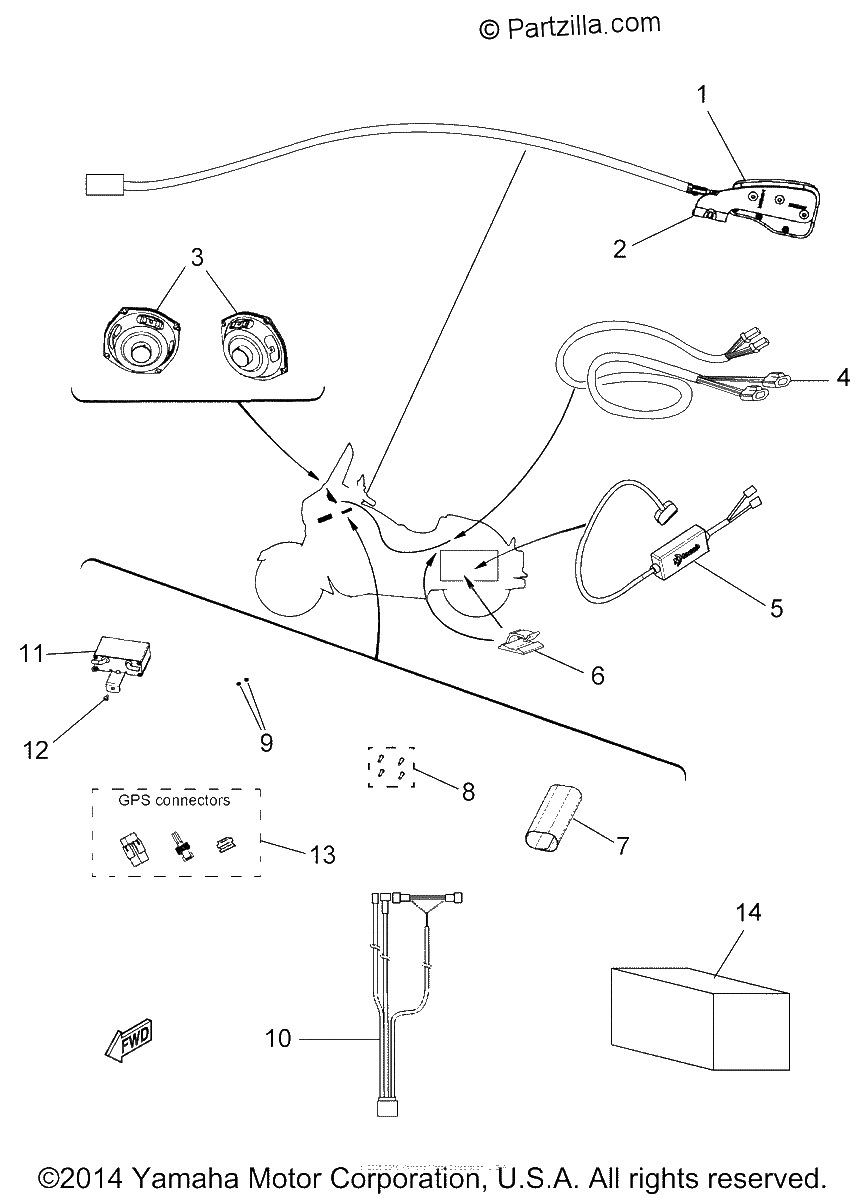 Diagrama de AUDIO EQUIPMENT