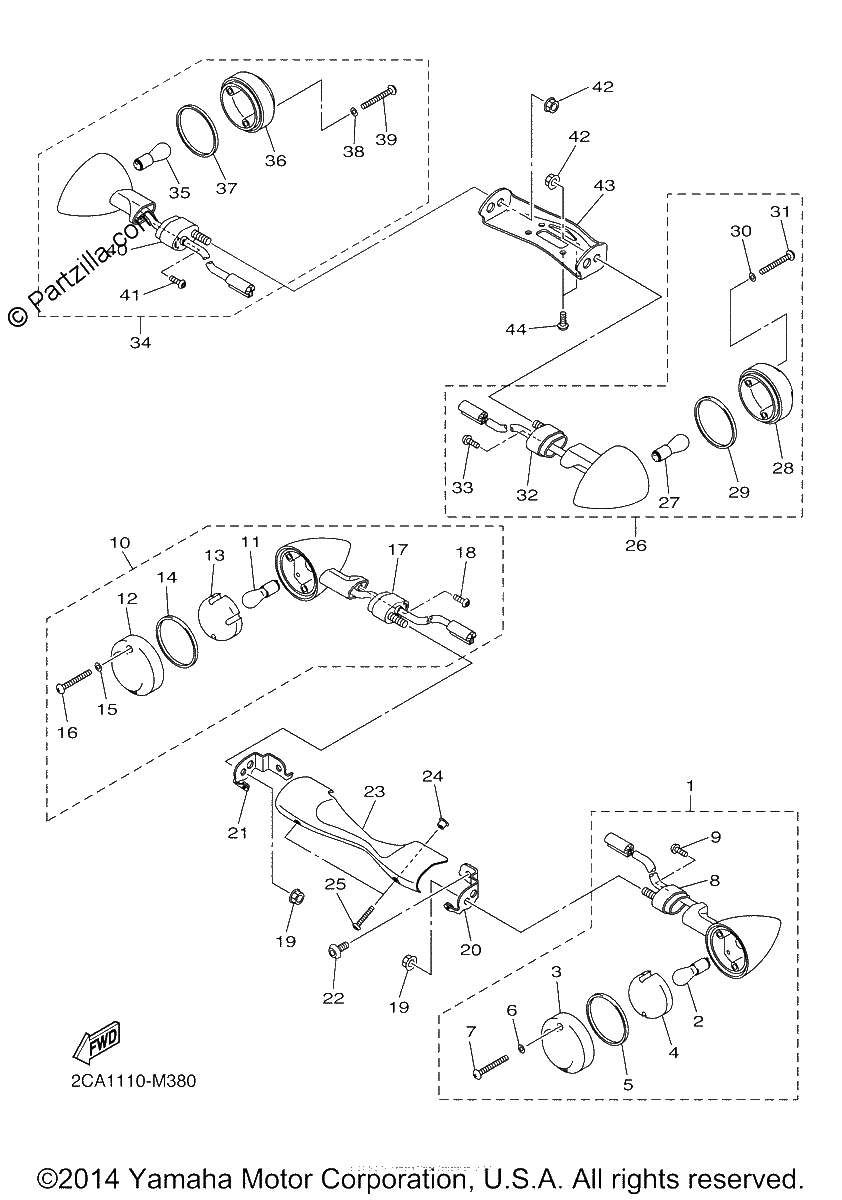 Diagrama de FLASHER LIGHT